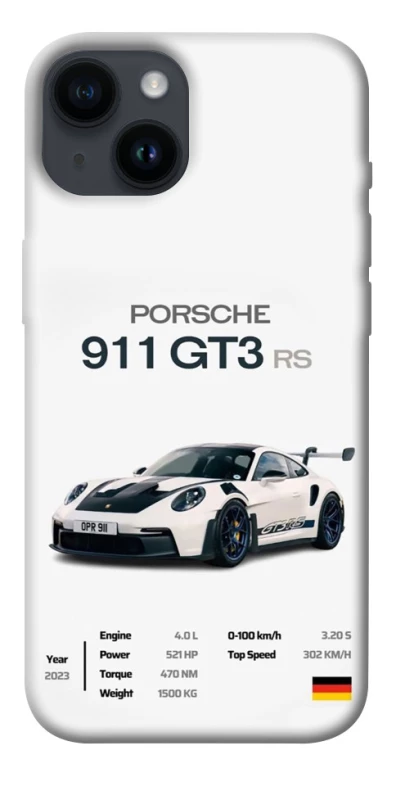 Чехол на Apple iPhone 14 (6.1") Porsche 911 GT3 фото 1 из 1