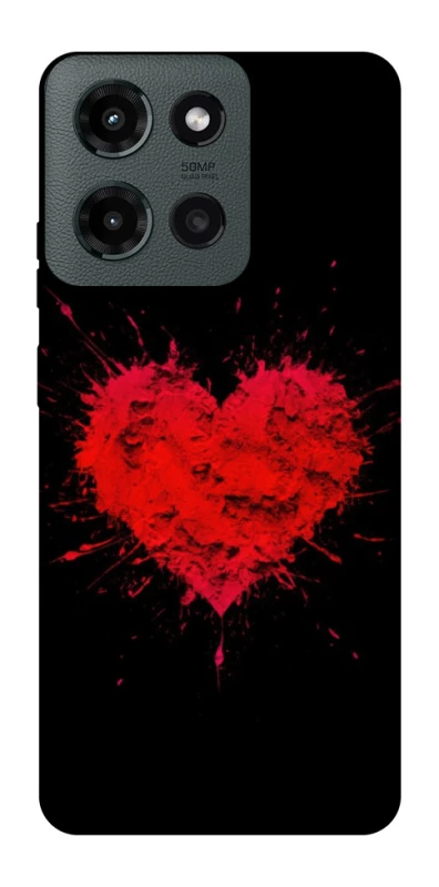 Чохол на Motorola Moto G Power (2025) Splash heart фото 1 з 1