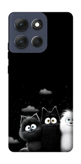Чехол на Motorola Moto G86 Three Cats фото 1 из 1