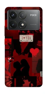 Чохол на Xiaomi Poco F6 Pro Love collage ver.2 фото 1 з 1