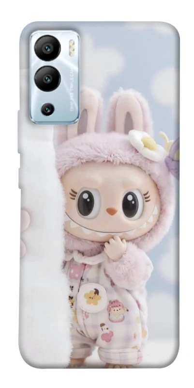 Чохол на Infinix Hot 12i Labubu Happy фото 1 з 1