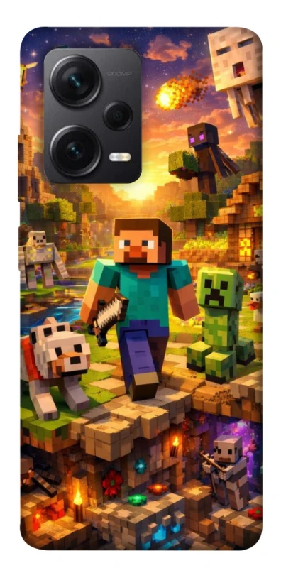 Чохол на Xiaomi Redmi Note 12 Pro+ 5G Minecraft v6 фото 1 з 1