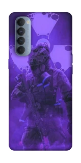 Чехол на Oppo Reno 4 Pro Радиация v6 фото 1 из 1