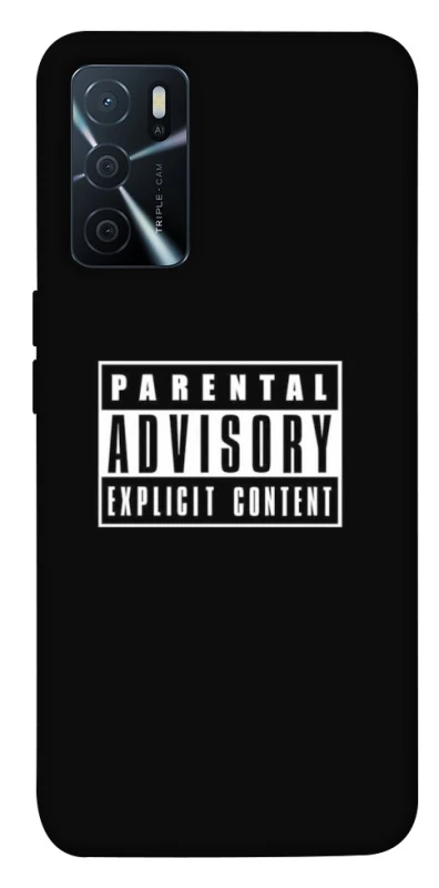 Чохол на Oppo A16s / A16 Parental Advisory Label фото 1 з 1