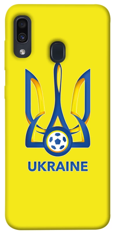 Чехол на Samsung Galaxy A20 / A30 Футбольный Герб фото 1 из 1