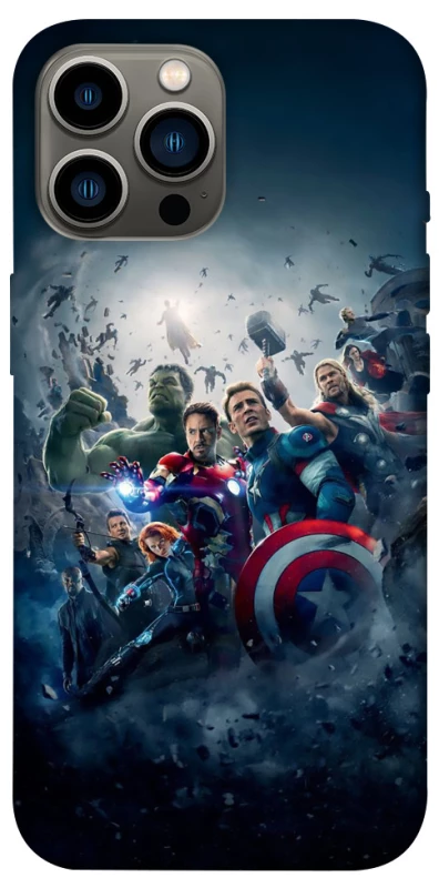 Чохол на Apple iPhone 12 Pro Max (6.7") Marvel heroes фото 1 з 1