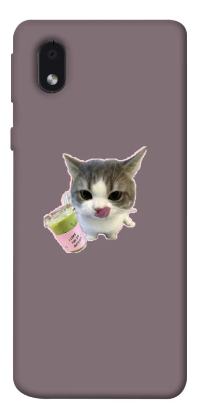 Чохол на Samsung Galaxy M01 Core / A01 Core cat matcha фото 1 з 1