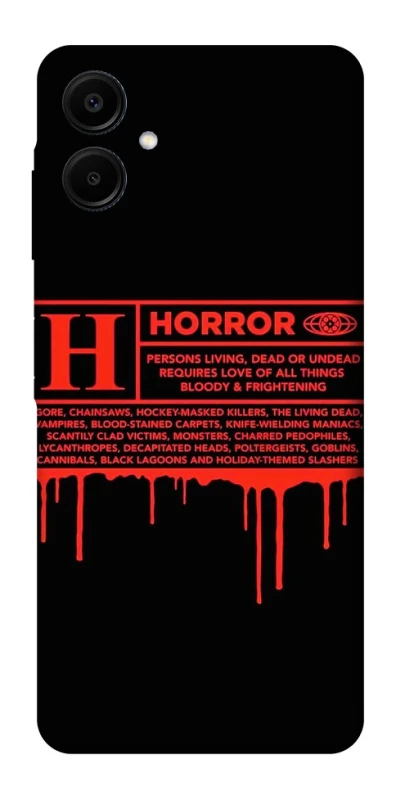 Чохол на Samsung Galaxy A06 Horror Halloween фото 1 з 1