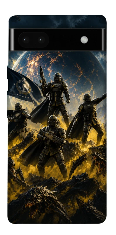 Чохол на Google Pixel 6a HELLDIVERS фото 1 з 1