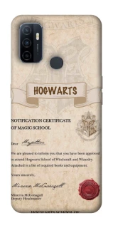 Чохол на Oppo A53 / A32 / A33 The Hogwarts acceptance letter фото 1 з 1