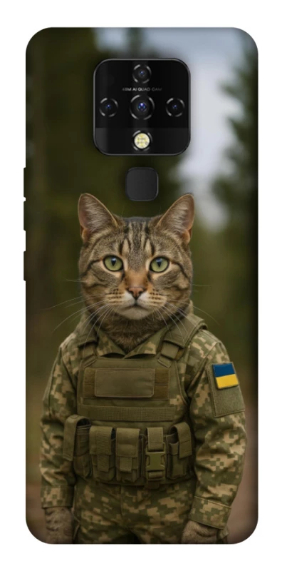 Чохол на TECNO Camon 16 SE Кіт захисник фото 1 з 1