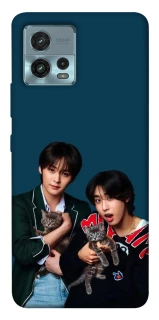 Чохол на Motorola Moto G72 Lee Know and Han - Stray Kids фото 1 з 1
