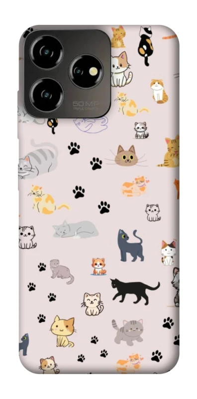 Чохол на ZTE Blade V50 Design 4G Cat style ver.1 фото 1 з 1
