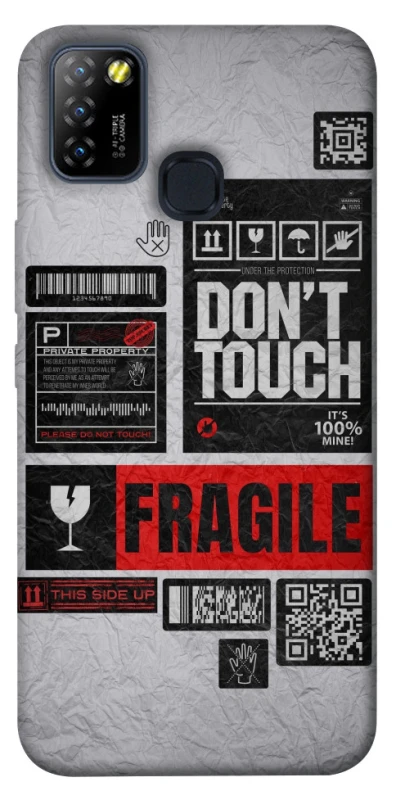 Чохол на Infinix Hot 10 Lite Don't touch фото 1 з 1