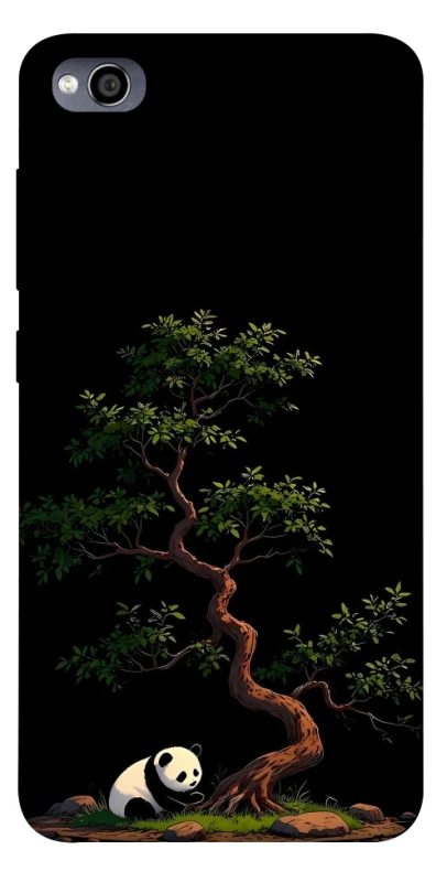 Чохол на Xiaomi Redmi 4a Panda and tree фото 1 з 1