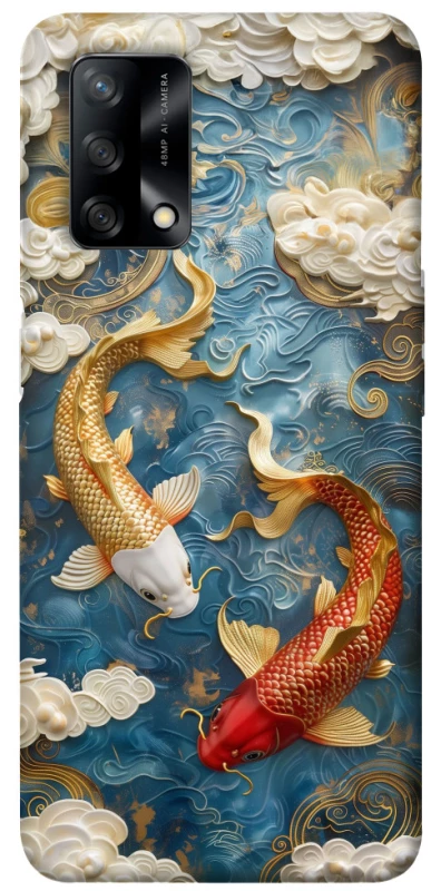 Чехол на Oppo A74 4G Koi carp фото 1 из 1