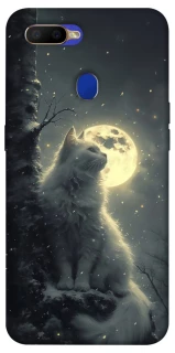 Чехол на Oppo A5s Кот под луной фото 1 из 1