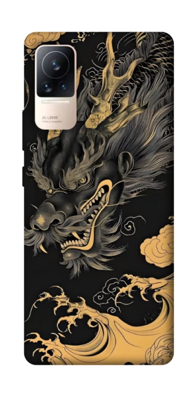 Чохол на Xiaomi Civi 6 gold dragon фото 1 з 1