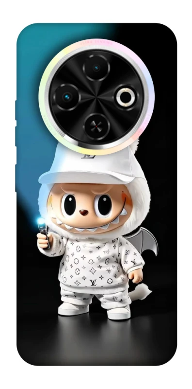 Чохол на TECNO Spark 30C Labubu with flashlight ver.1 фото 1 з 1