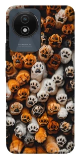 Чохол на Vivo Y02 Сat paws фото 1 з 1