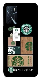 Чехол на Oppo A16s / A16 Starbucks coffee фото 1 из 1