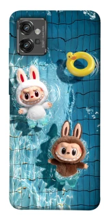 Чохол на Motorola Moto G32 Labubu in the pool фото 1 з 1