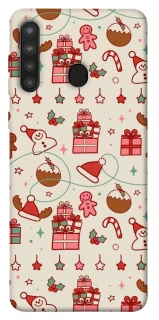 Чохол на Samsung Galaxy A21 Новорічний v14 фото 1 з 1