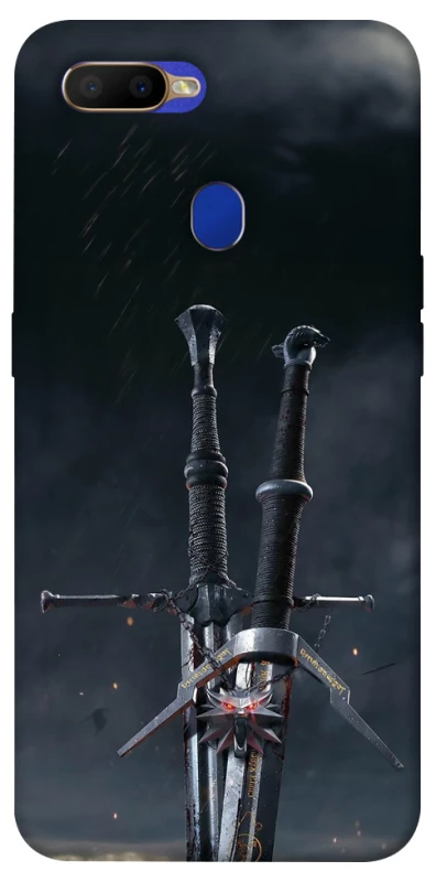 Чохол на Oppo A5s Мечі Ведьмака фото 1 з 1