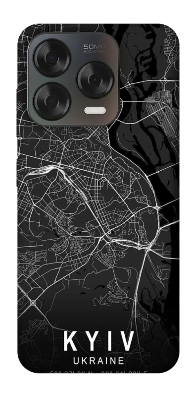 Чохол на ZTE Blade V70 Design Kyiv map фото 2 з 2