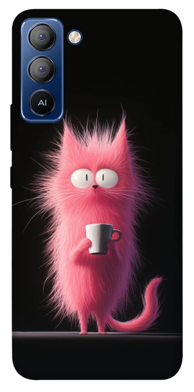 Чохол на TECNO Pop 5 LTE Рожеве кошеня фото 1 з 1