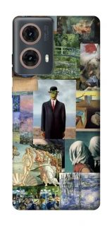 Чохол на Motorola Moto G85 Art collage ver.4 фото 1 з 1