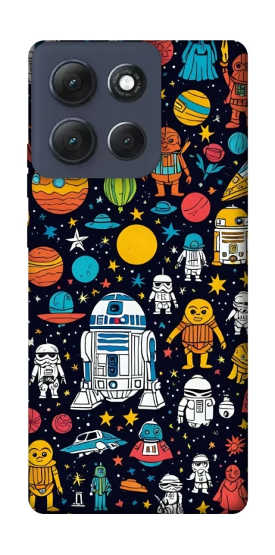 Чохол на Motorola Moto G86 Power Star Wars background ver.2 фото 1 з 1