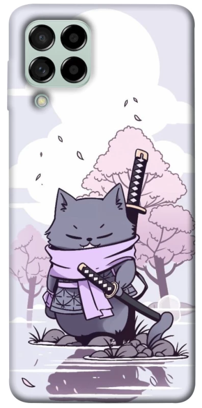Чохол на Samsung Galaxy M53 5G Samurai cat фото 1 з 1