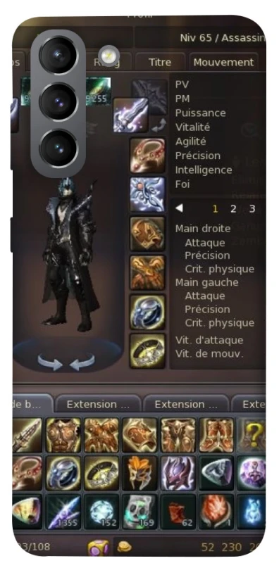 Чохол на Samsung Galaxy S21 Character Menu ver.1 фото 1 з 1