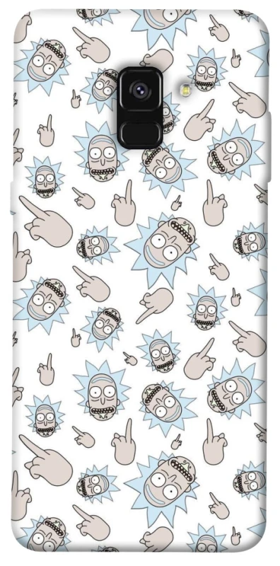 Чохол на Samsung A530 Galaxy A8 (2018) Rick and Morty style фото 1 з 1