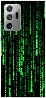 Чехол на Samsung Galaxy Note 20 Ultra Matrix Code фото 1 Чехол на Samsung Galaxy Note 20 Ultra Matrix Code фото 1 из 1