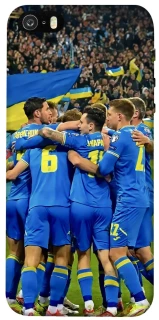 Чехол на Apple iPhone 5/5S/SE Сборная Украины v3 фото 1 из 1