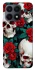 Чохол на Huawei Honor X8a skull and rose фото 1 з 1