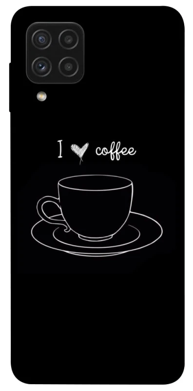 Чехол на Samsung Galaxy A22 4G Black coffee фото 1 из 1