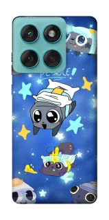 Чохол на Motorola Edge 60 Fusion Pebble kitten stars фото 1 з 1