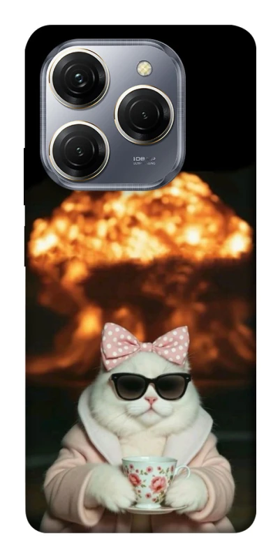 Чохол на TECNO Spark 20 Pro Exploding Kittens ver.2 фото 1 з 1