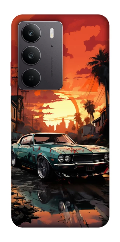 Чохол на Realme C75 Car at sunset фото 1 з 1