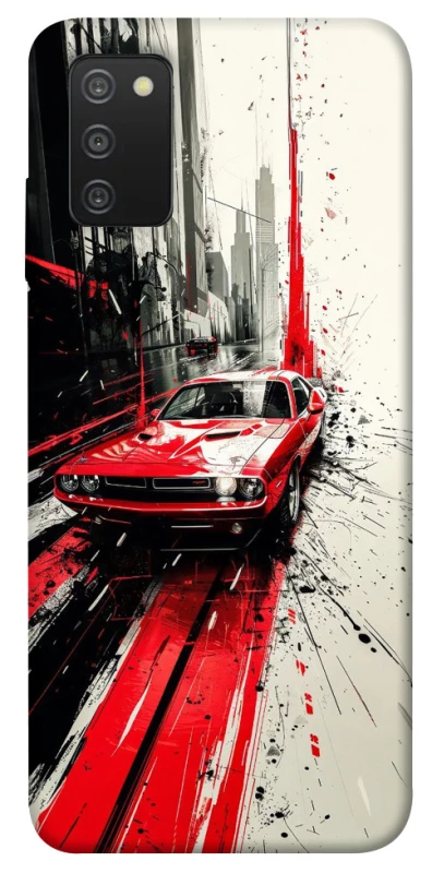 Чохол на Samsung Galaxy A03s Painted Mustang фото 1 з 1