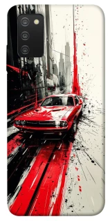 Чехол на Samsung Galaxy A03s Painted Mustang фото 1 из 1