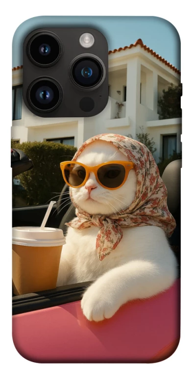 Чехол на Apple iPhone 14 Pro (6.1") Stylish Cat Cruise фото 1 из 1