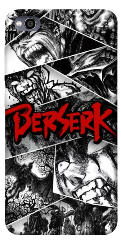 Чохол на Xiaomi Redmi 4a Berserk collage ver.2 фото 1 з 1