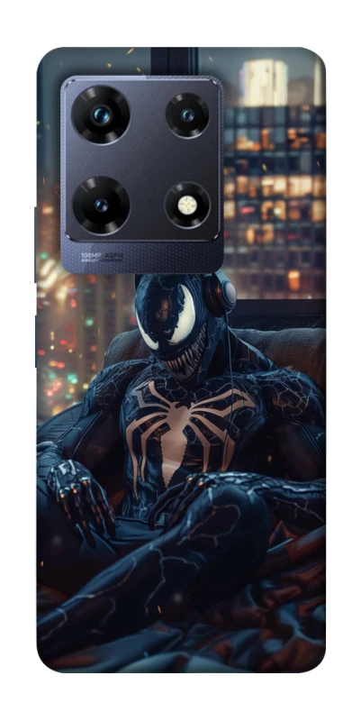 Чехол на Infinix Note 30 Pro Venom earphones фото 1 из 1