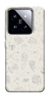 Чохол на Xiaomi 14 Pro Star Wars background ver.1 фото 1 з 1