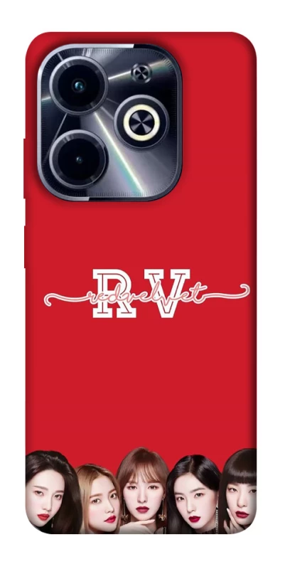 Чохол на Infinix Hot 40i RED VELVET v3 фото 1 з 1