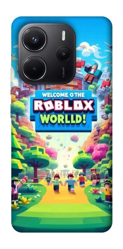 Чохол на Xiaomi Redmi Note 14 4G (Europe version) Roblox World фото 1 з 1